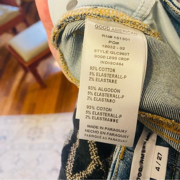 Good American NWT GOOD LEGS SKINNY JEANS in Indigo 564 - Picture 6 of 7